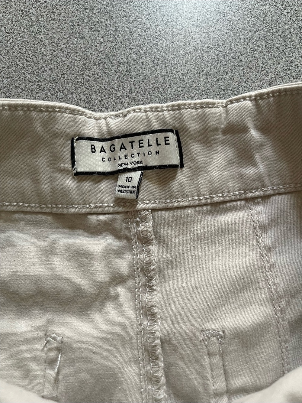 Bagatelle Light Beige High Waisted Pants Size 10 - Picture 4 of 14